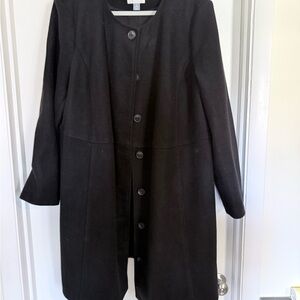 Old Navy Women's Black Pea Coat